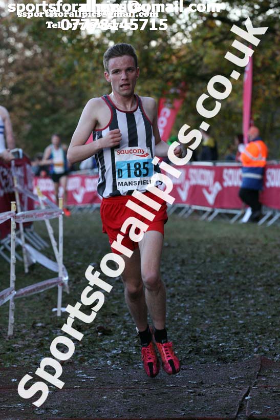 Senior mens National Cross Country Relay, Berry Hill Park, Mansfield. Photo:  David T. Hewitson/Sports for All Pics